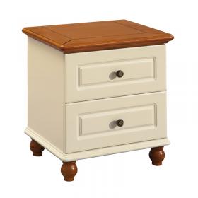 歌梵 床頭櫃 地中海美式鄉村藍色田園床邊櫃 儲物臥室傢俱 品質保障 用料環保 質保5年--不單賣