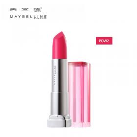 美寶蓮絕色持久唇膏 粉紅警報 魅惑炫亮潤澤 唇彩口紅